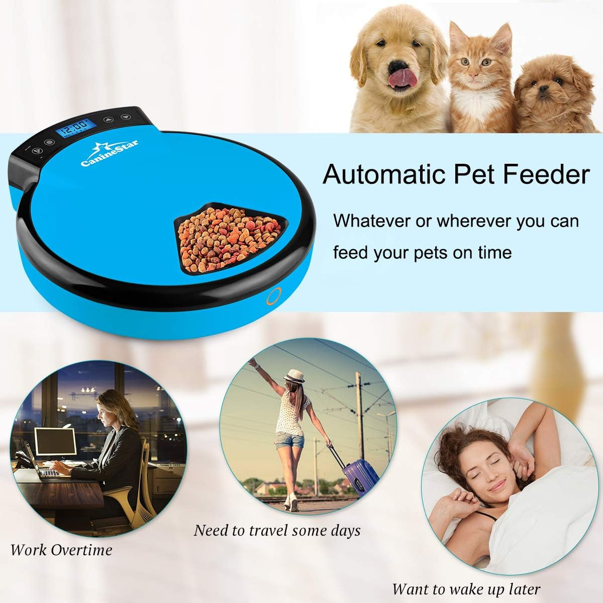 CalmPaw™ Smart Auto-Feeder