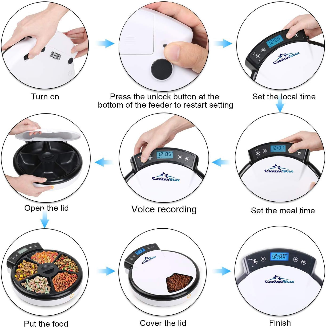 CalmPaw™ Smart Auto-Feeder