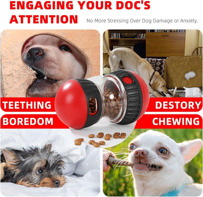 CalmPaw Treat Dispensing Puzzle Ball —  Anxiety Relief & Mental Stimulation