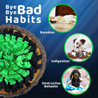 CalmPaw Snuffle Mat —  Mental Stimulation for Anxious Dogs
