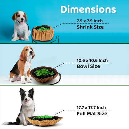 CalmPaw Snuffle Mat —  Mental Stimulation for Anxious Dogs